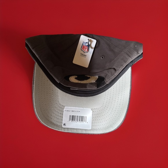 NFL Houston Texans Gray Adjustable Hat Cap Unisex New Era‎ (one size fits all) - Picture 3 of 6